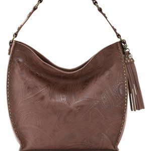 The Sak Silverlake brown leather hobo bag